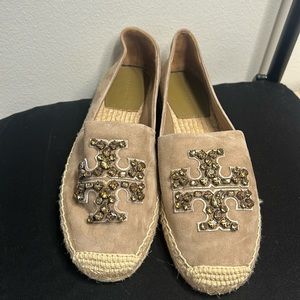 New Never Used Tory Burch Tan Espadrille
